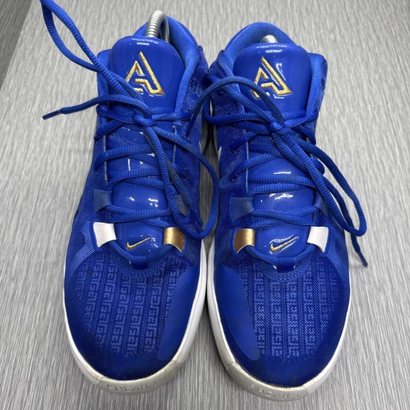 nike zoom freak 1 blue and gold